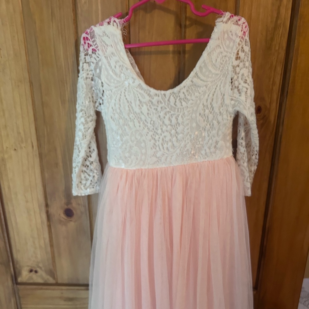 Lace and tulle dress. Worn 1x